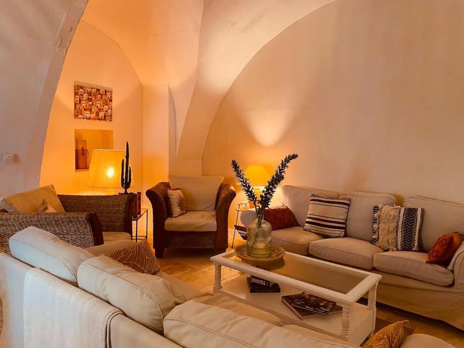 Aux Quatre Voutes Villa Saint-Marcel-d'Ardeche Dış mekan fotoğraf